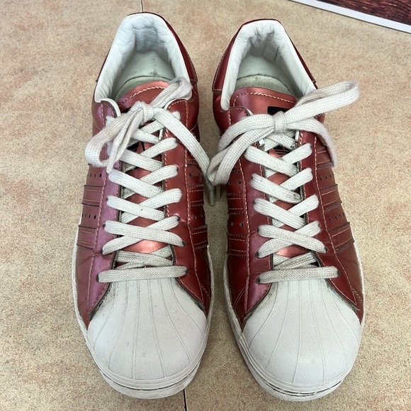 Adidas Women's Superstar Boost W - Copper Metallic & White - Picture 3 of 11